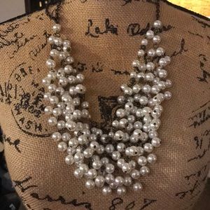 Pearl Cluster necklace
